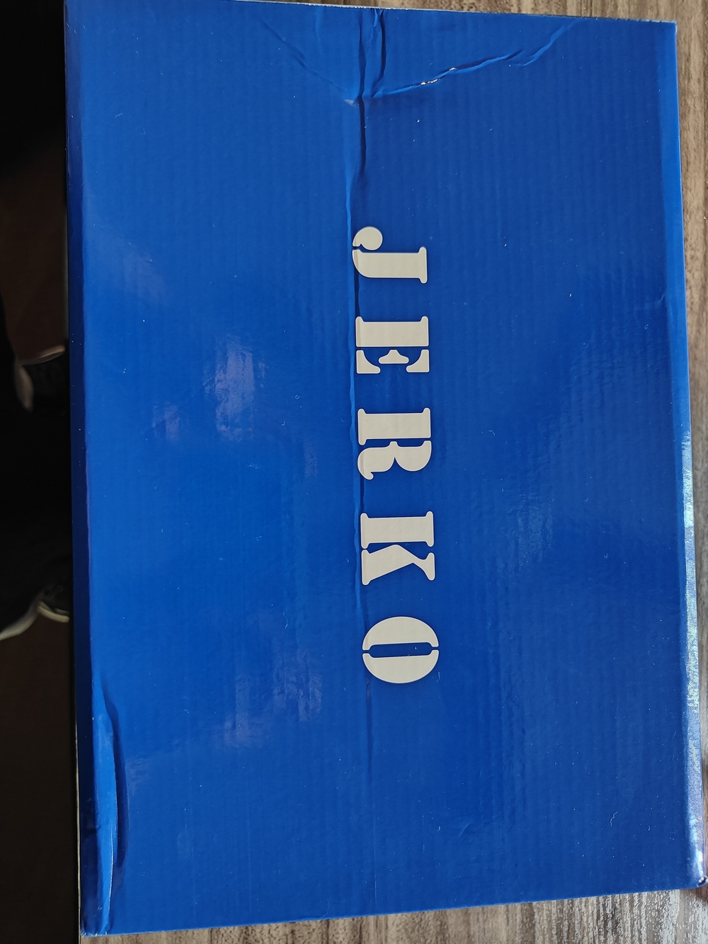 Jerko Blue Athletic Shoe Box